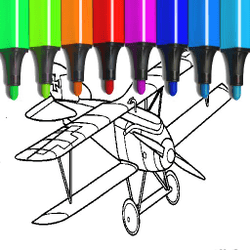 Airplanes Coloring Pages