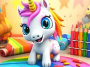 Coloring Book: Unicorn