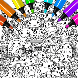 Doodle Coloring Pages