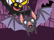 Scary Midnight Hidden Bats