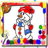 Winter Coloring Book